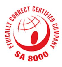 SA8000 logo certificazioni tessili